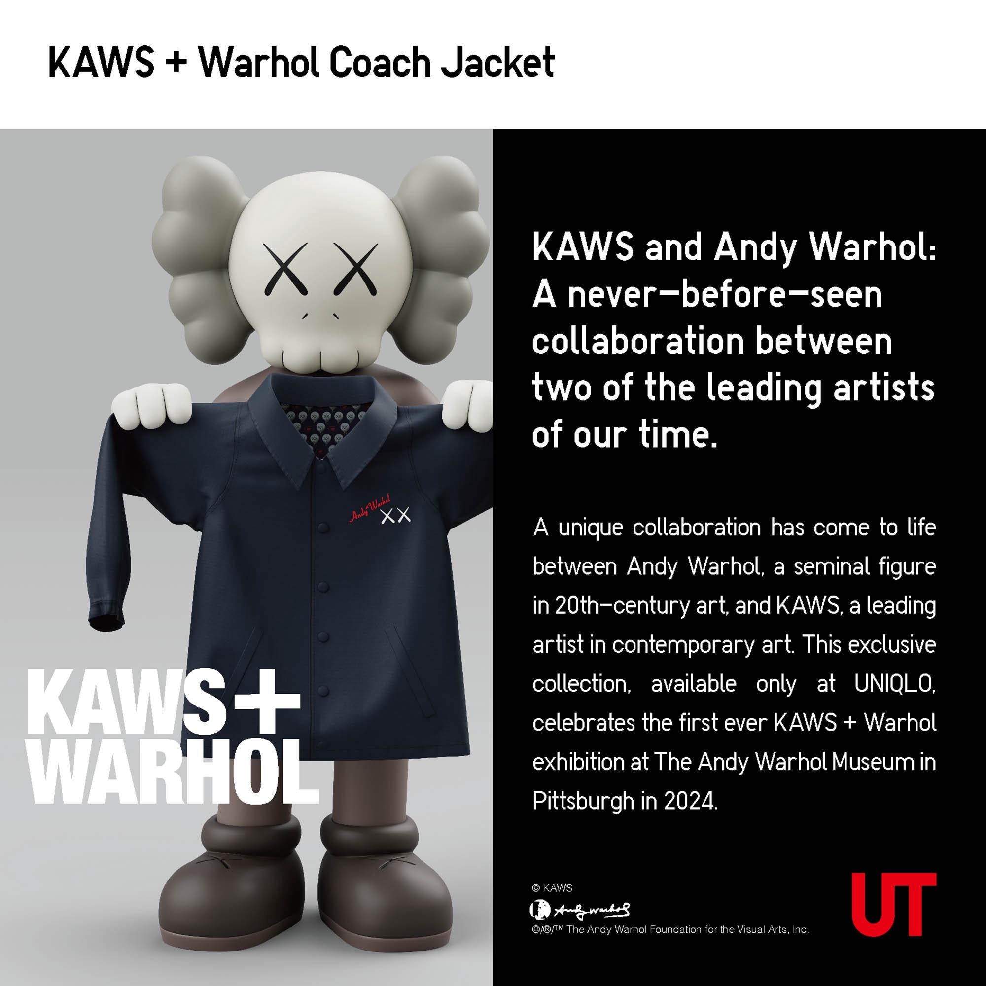 KAWS + WARHOL COACH JACKET