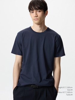 AIRism COTTON CREW NECK T-SHIRT