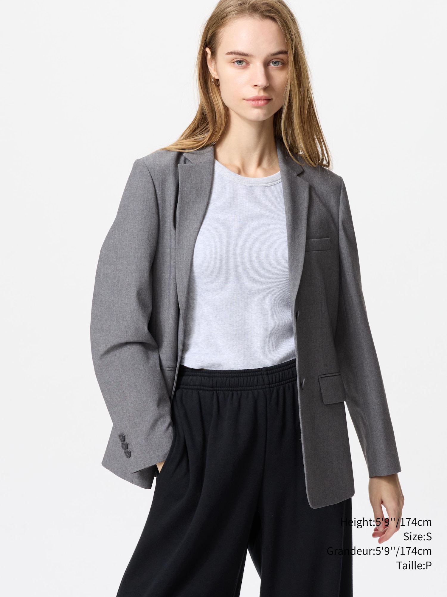 ★E.B.M★ Wool Blend Tailored Jacket EMO1WJK110 Wool-blend Jacket – VIRTUAL MALL