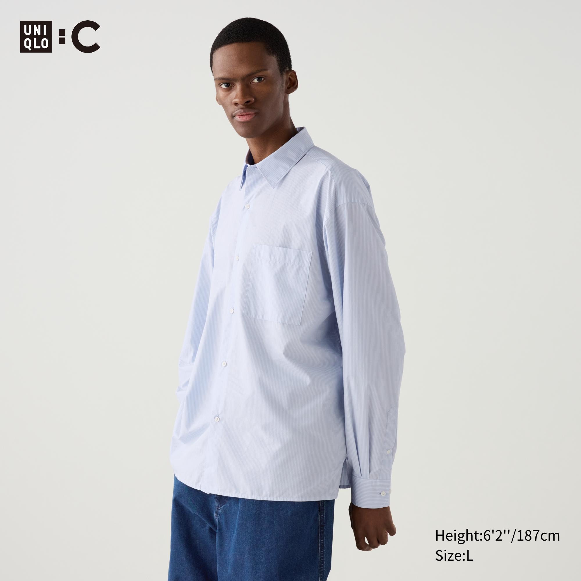 BROADCLOTH OVERSIZED SHIRT | REGULAR COLLAR