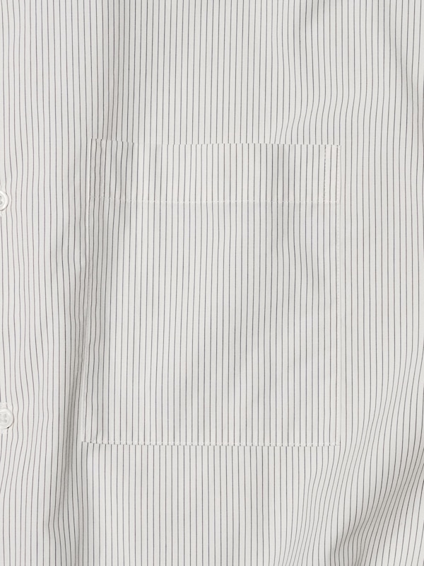 BROADCLOTH OVERSIZED SHIRT | REGULAR COLLAR