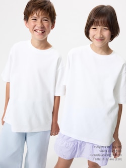 T-shirt en coton AIRism col rond
