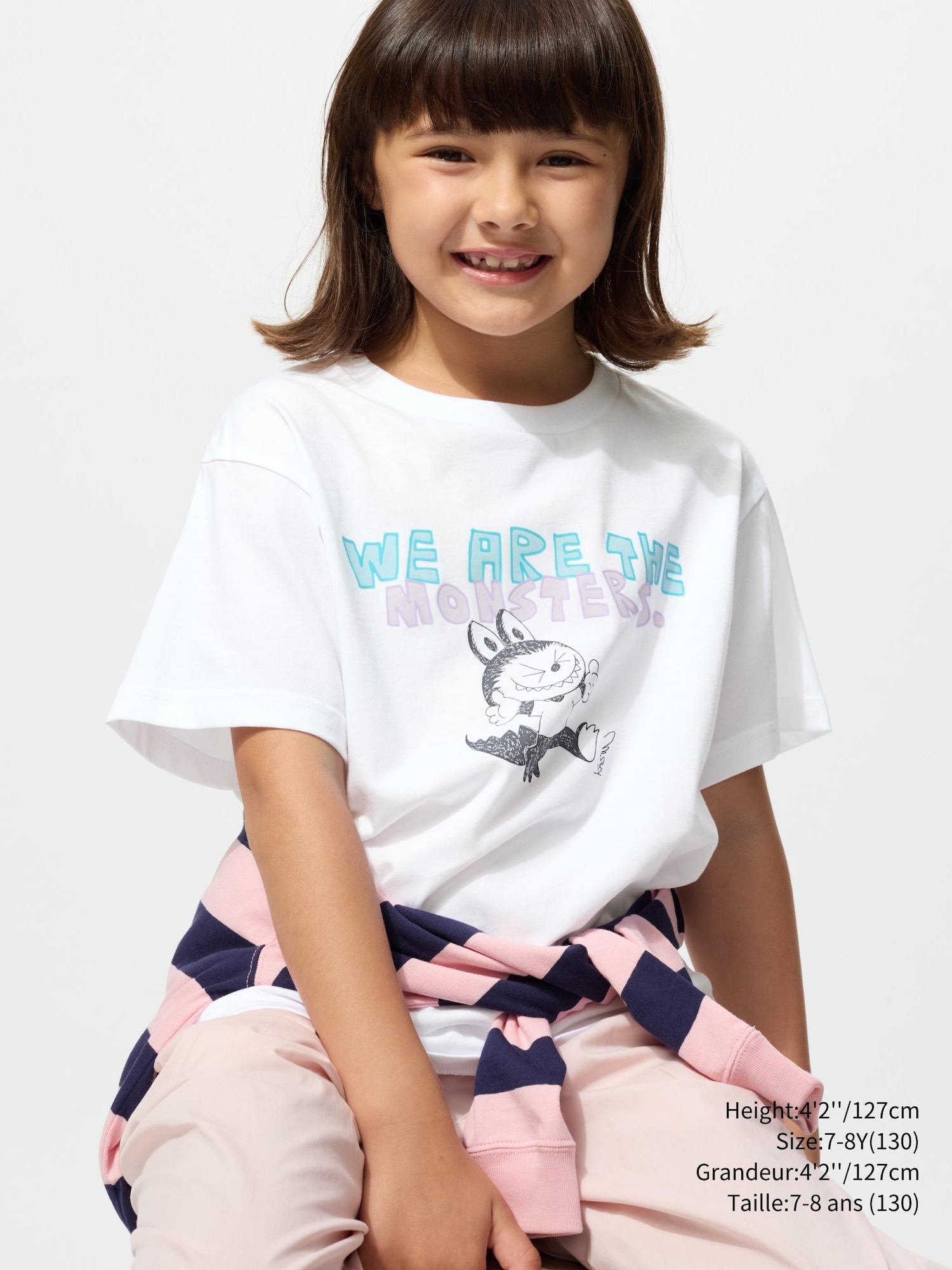 ユニクロ✖️pop mart ラブブ labubu キッズtシャツ 160cm ユニクロ✖️pop mart ラブブ labubu キッズtシャツ 160cm