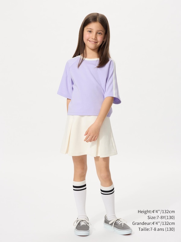 AIRism COTTON CROPPED T-SHIRT