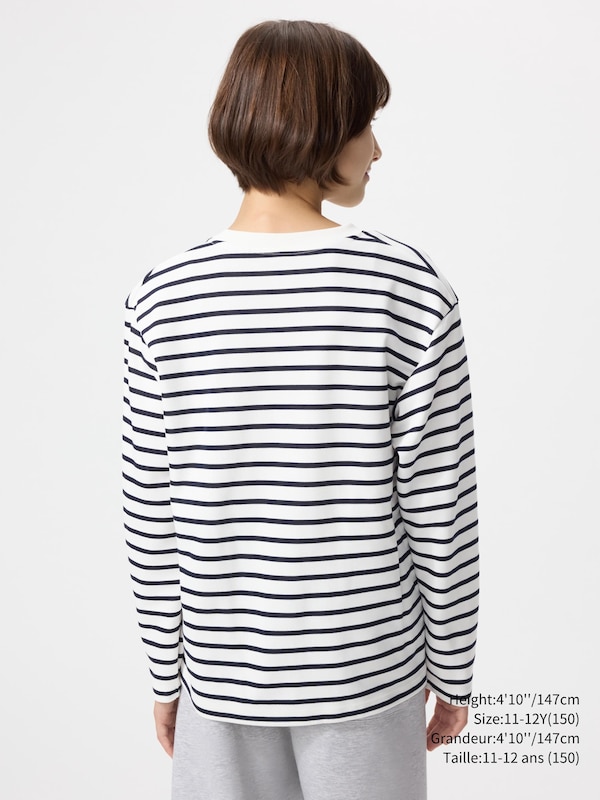 T-SHIRT EN COTON AIRism COL ROND