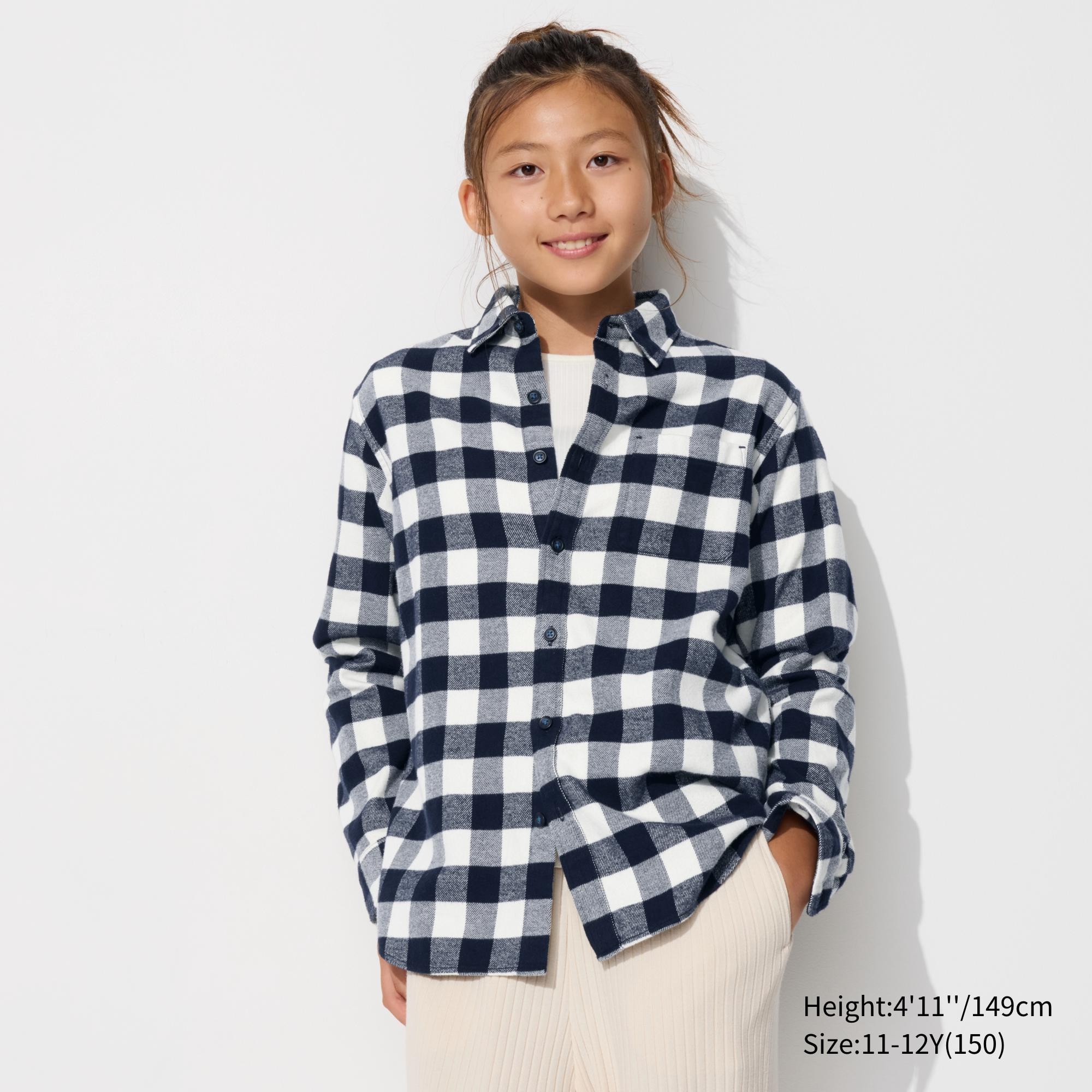 FLANNEL CHECKED LONG SLEEVE SHIRT