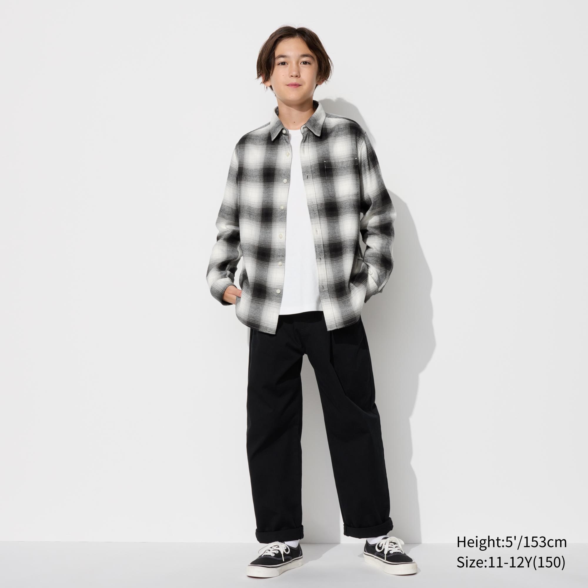 FLANNEL CHECKED LONG SLEEVE SHIRT