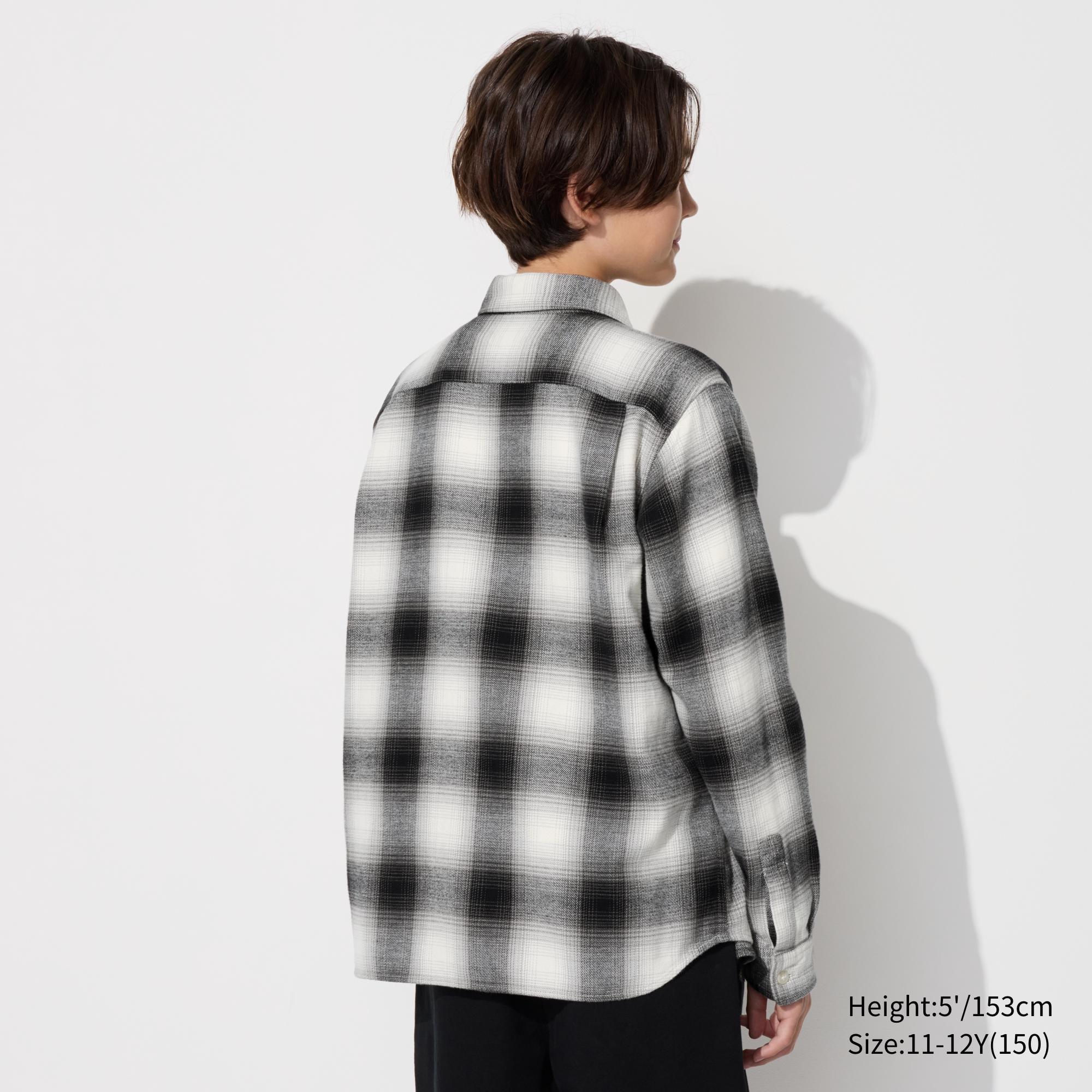 FLANNEL CHECKED LONG SLEEVE SHIRT