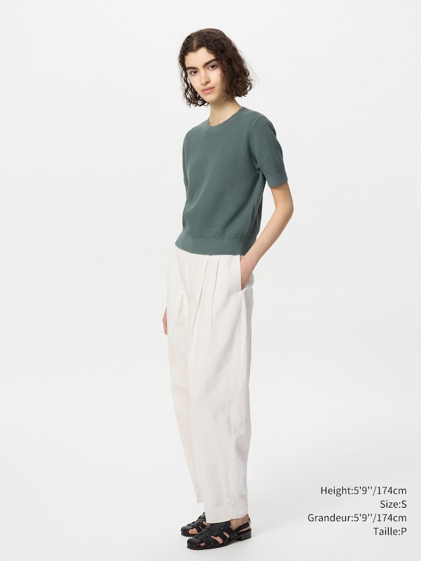 COTTON POPCORN SWEATER