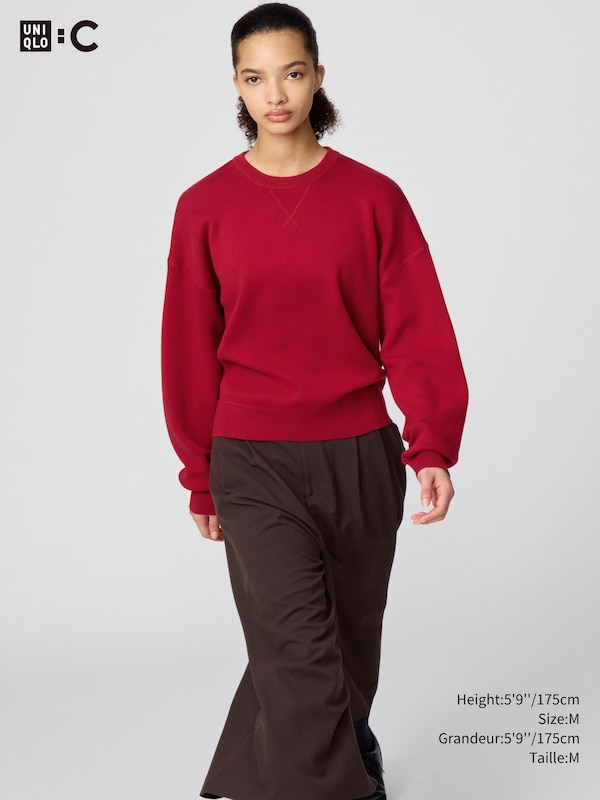 CHANDAIL EN COTON DOUX COL ROND