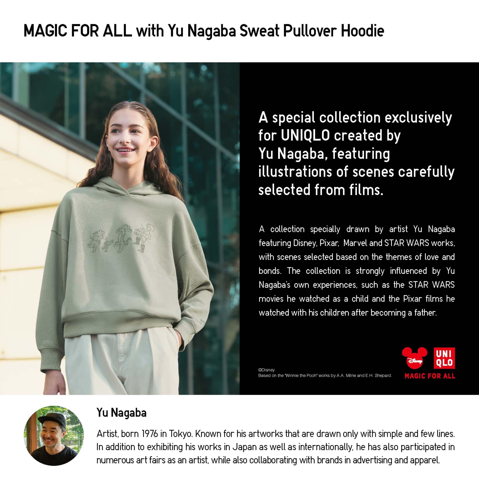 MAGIC FOR ALL x YU NAGABA SWEAT HOODIE