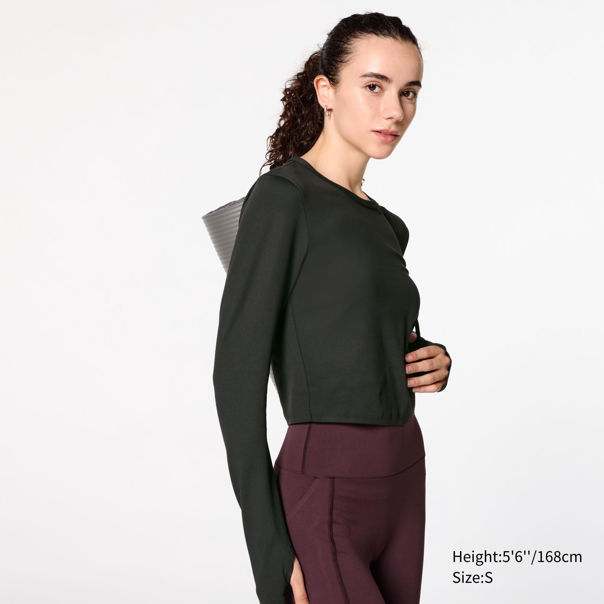 EXTRA STRETCH AIRism CROPPED T LONG SLEEVE