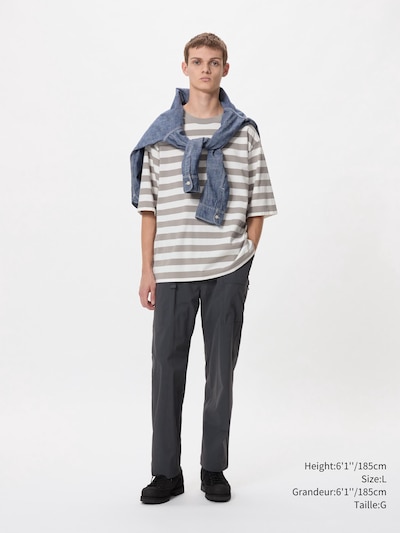 Oversized T-Shirt (Gestreept)