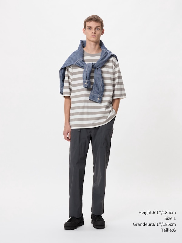 OVERSIZED STRIPED T-SHIRT