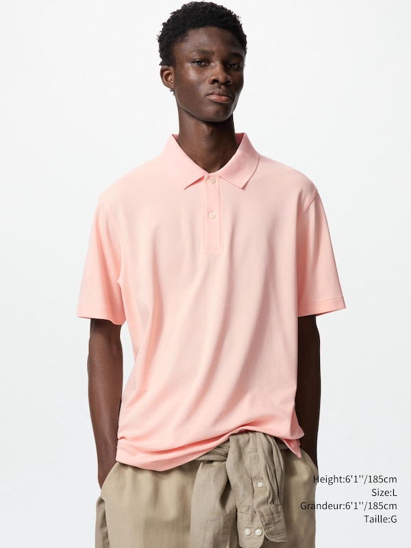 POLO EN COTON PIQUÉ AIRism