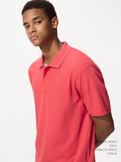 AIRism Cotton Pique Polo Shirt