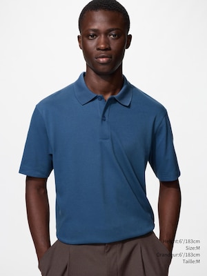 POLO EN COTON AIRism PIQUÉ