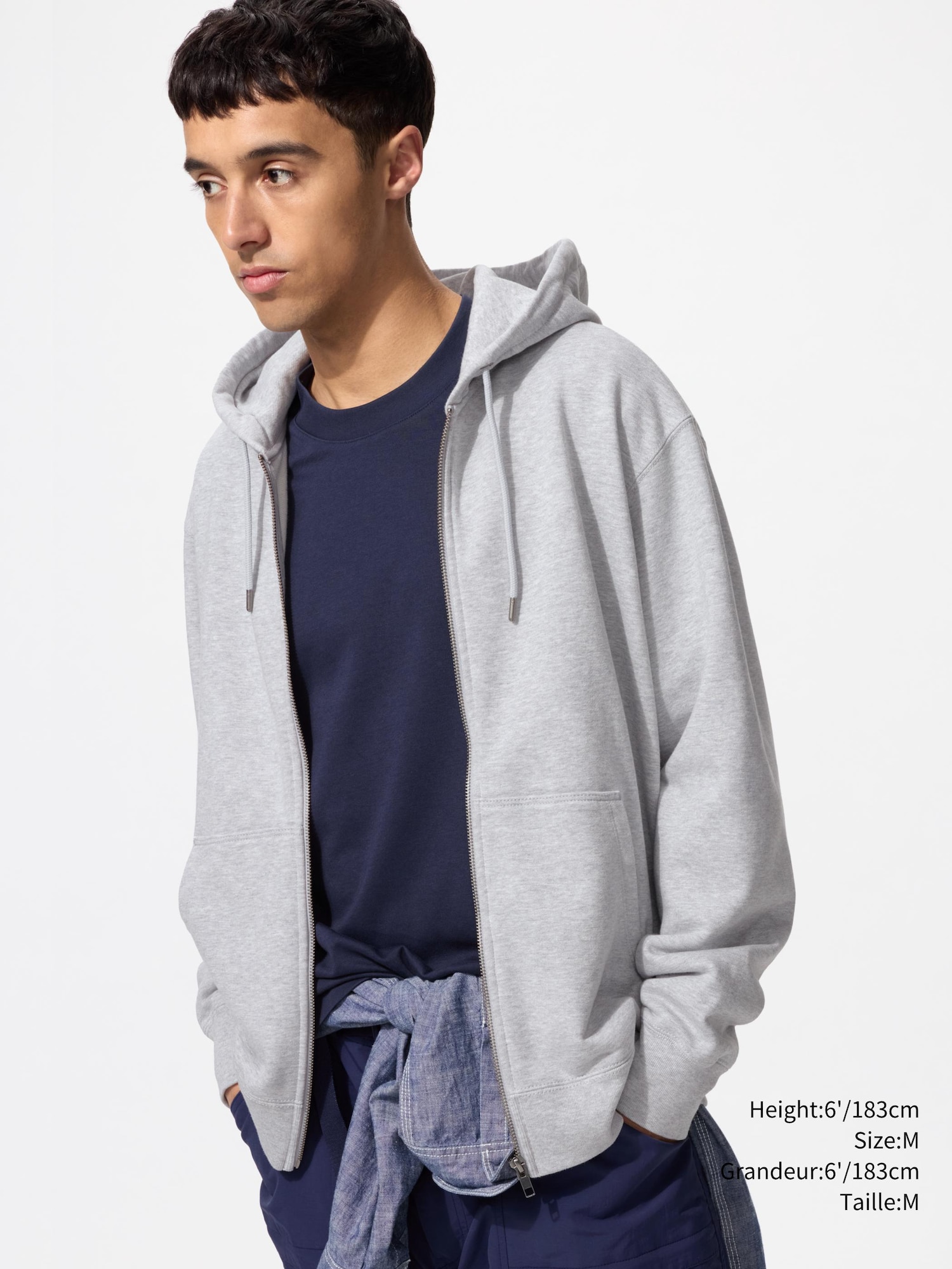 SWEAT FULL-ZIP HOODIE