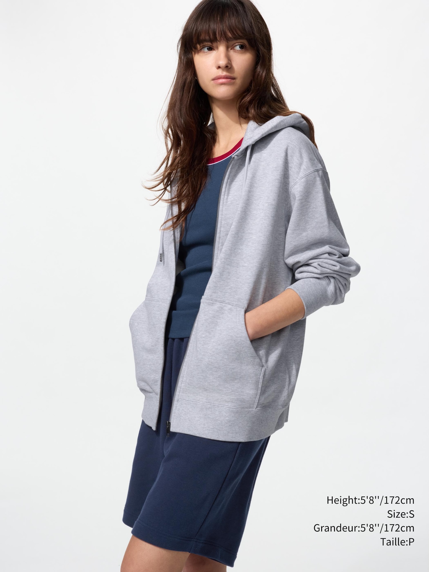 Unisex Sweat Full-Zip Hoodie | UNIQLO CA