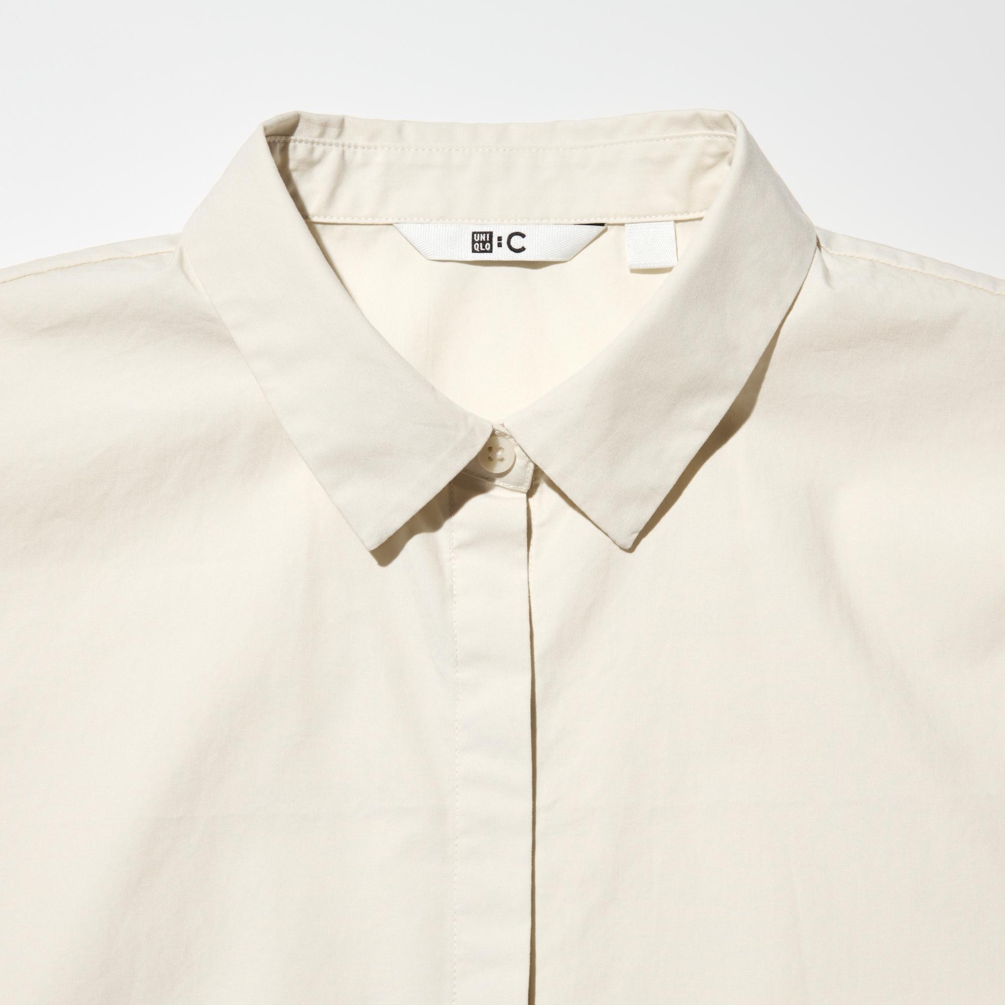 Women's CROPPED SHIRT SLEEVELESS | UNIQLO CA