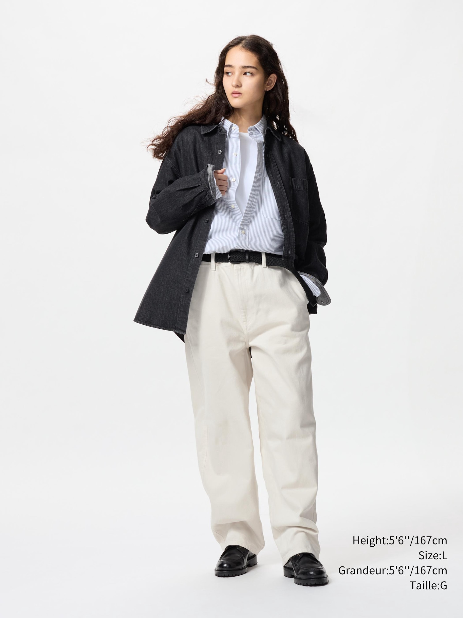 Unisex WIDE TAPERED JEANS | UNIQLO CA