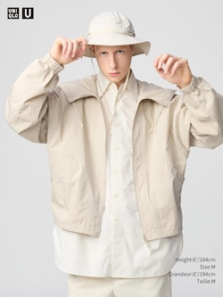 HOODED BLOUSON