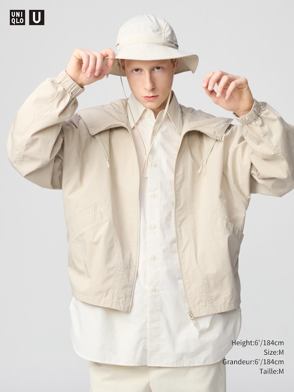 HOODED BLOUSON