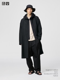 MANTEAU SURDIMENSIONNÉ BOUTONNAGE SIMPLE