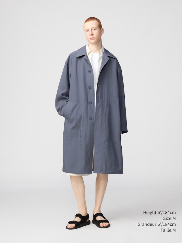 OVERSIZED SINGLE BREASTED COAT