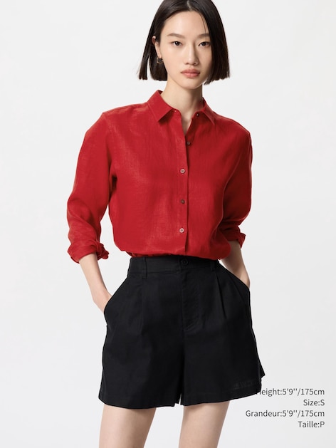 CHEMISE EN LIN DE QUALITÉ SUPÉRIEURE