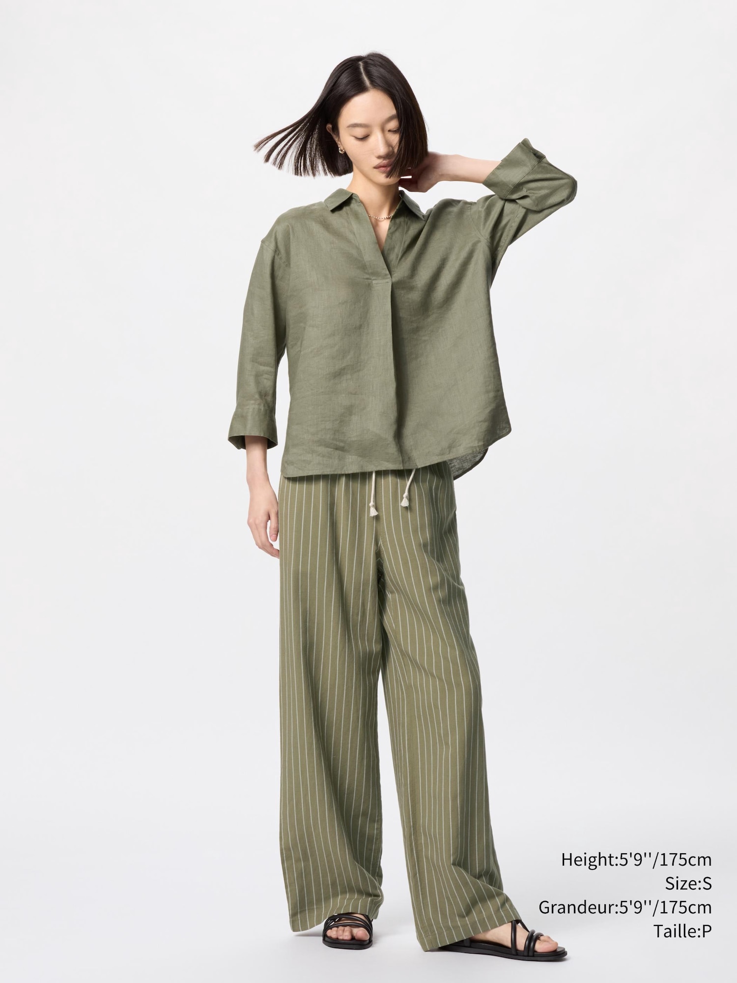 トップス echeveria viscose linen skipper shirts 3 viscose linen skipper work shirts – echeveria official store