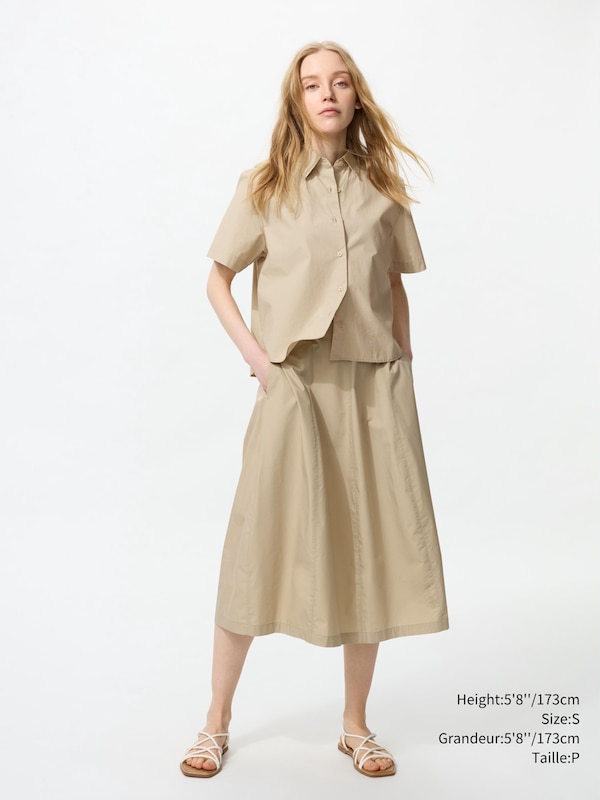 COTTON SHORT LENGTH SHIRT