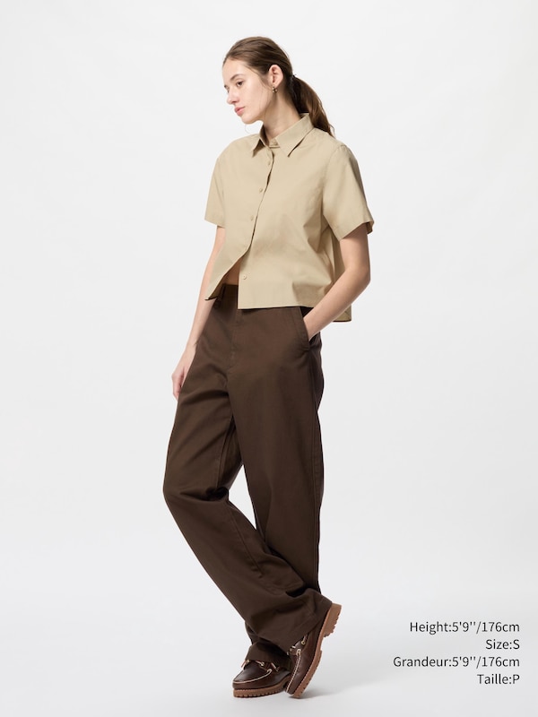 COTTON SHORT LENGTH SHIRT