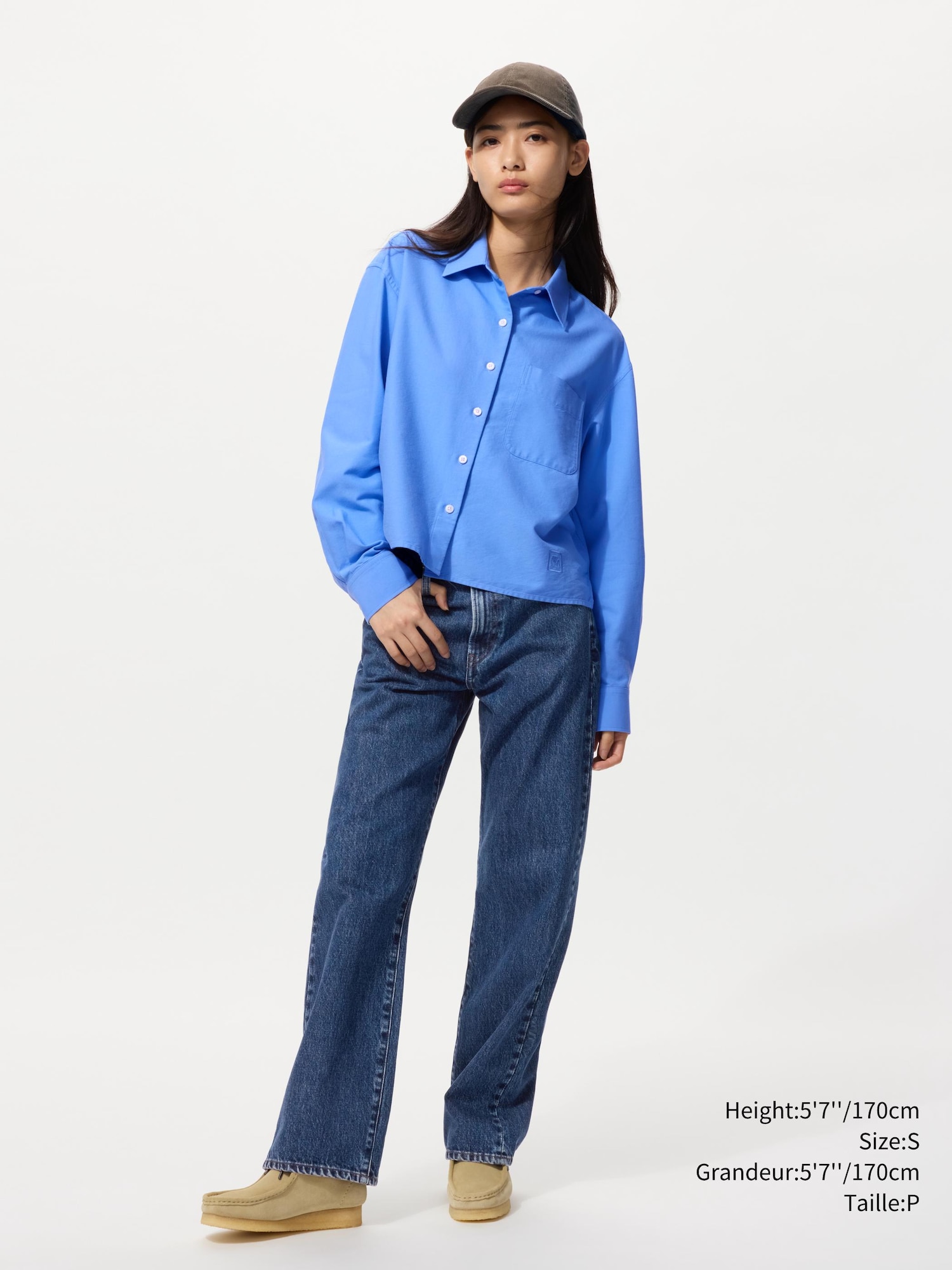 Unisex OXFORD BOXY SHIRT | UNIQLO CA
