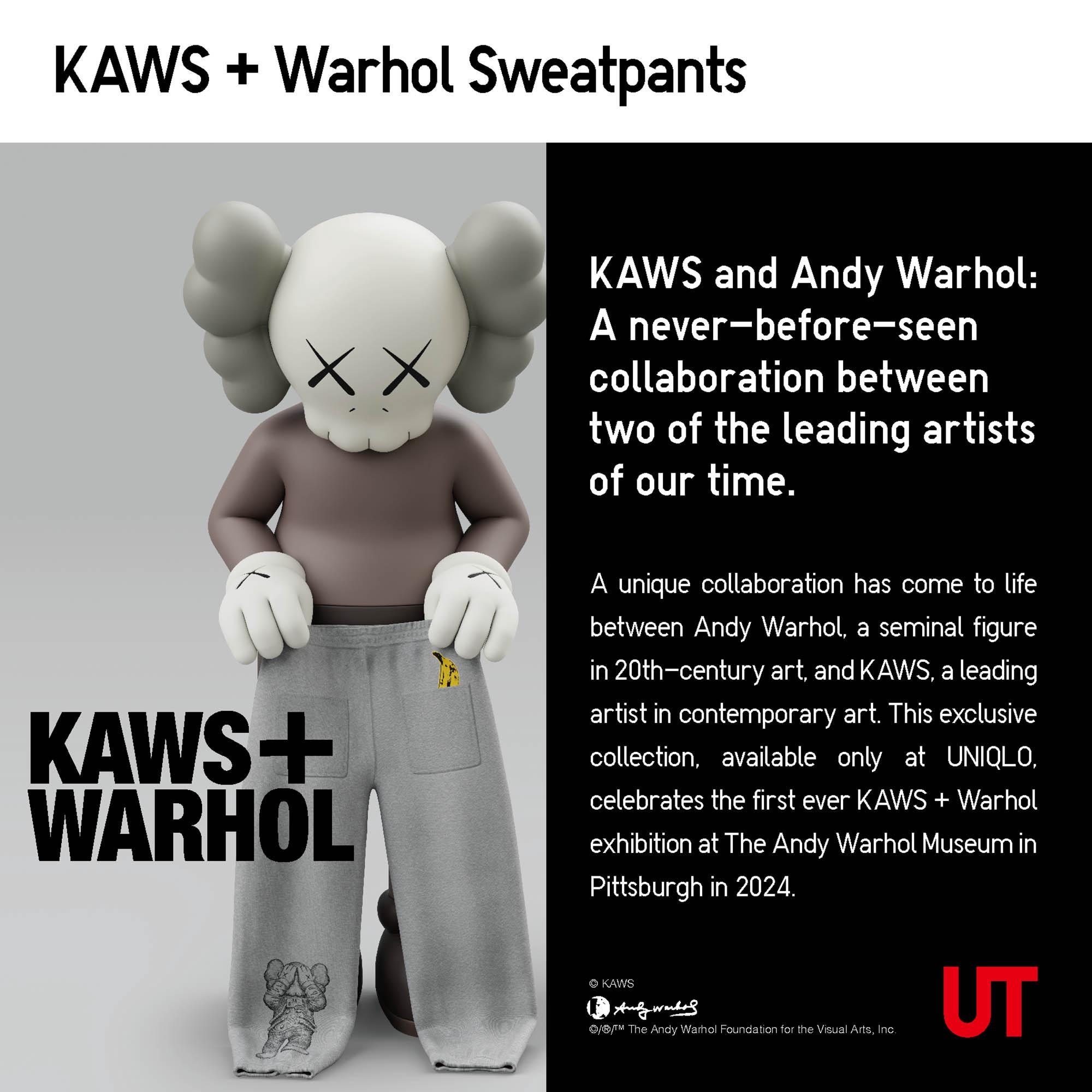 KAWS + WARHOL SWEATPANTS