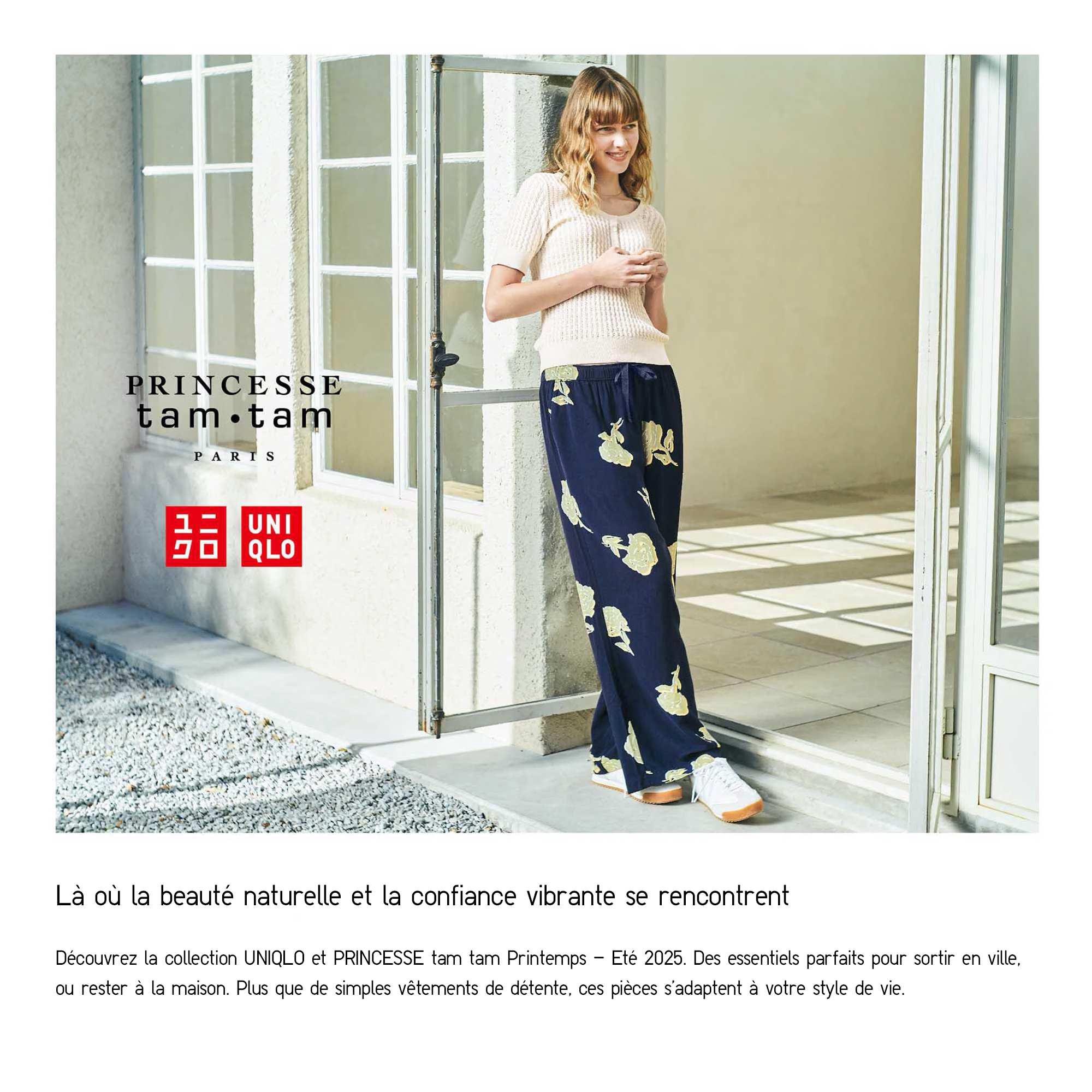 UNIQLO and PRINCESSE tam tam