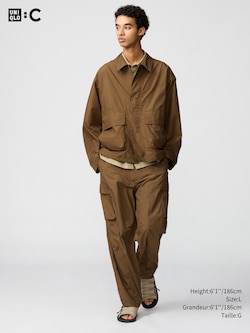 WIDE FIT CARGO PANTS