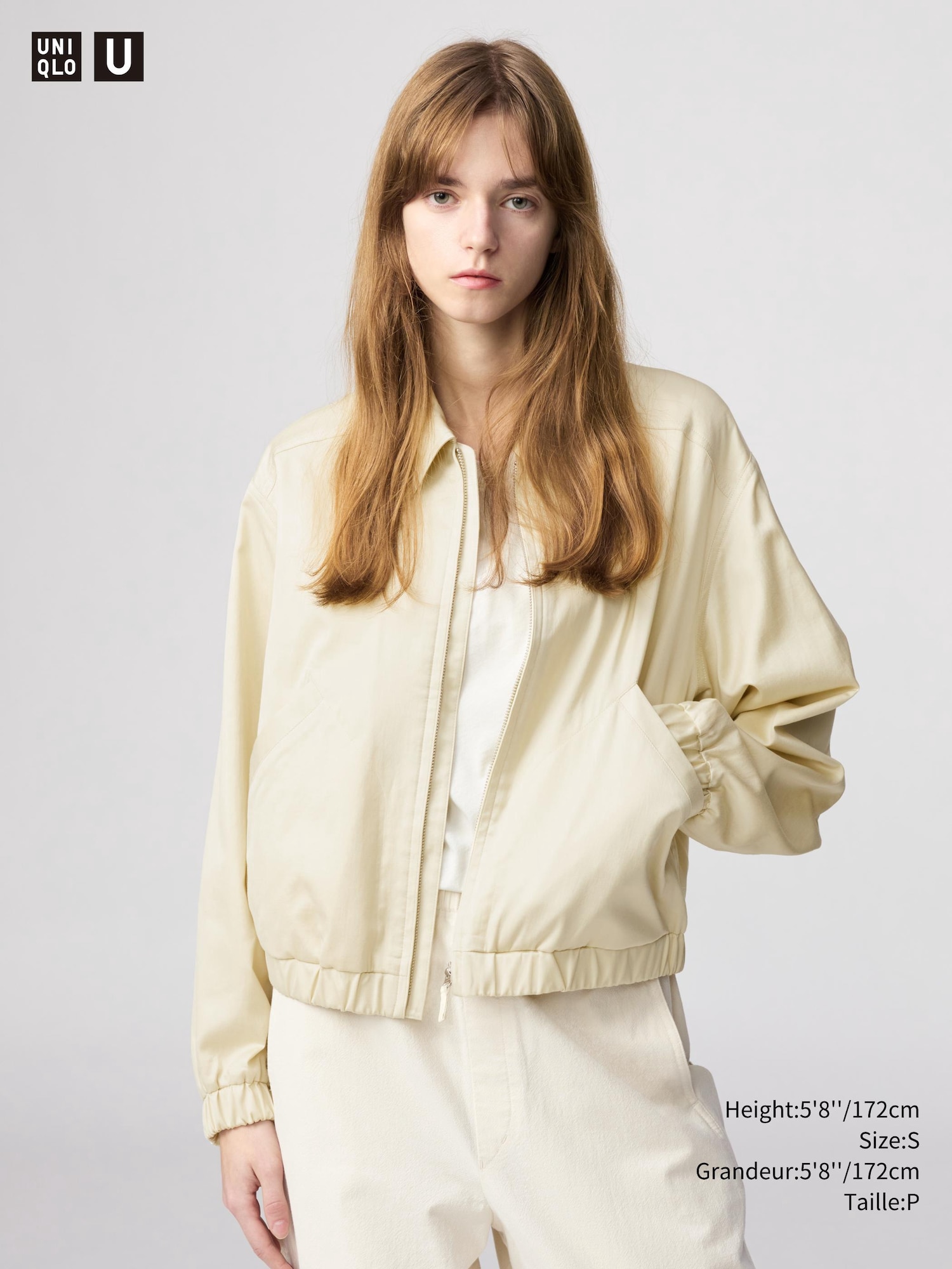 WOMEN'S ZIP UP SHORT BLOUSON | UNIQLO CA