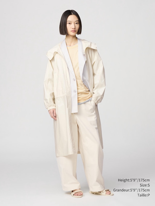 COTTON HOODED COAT