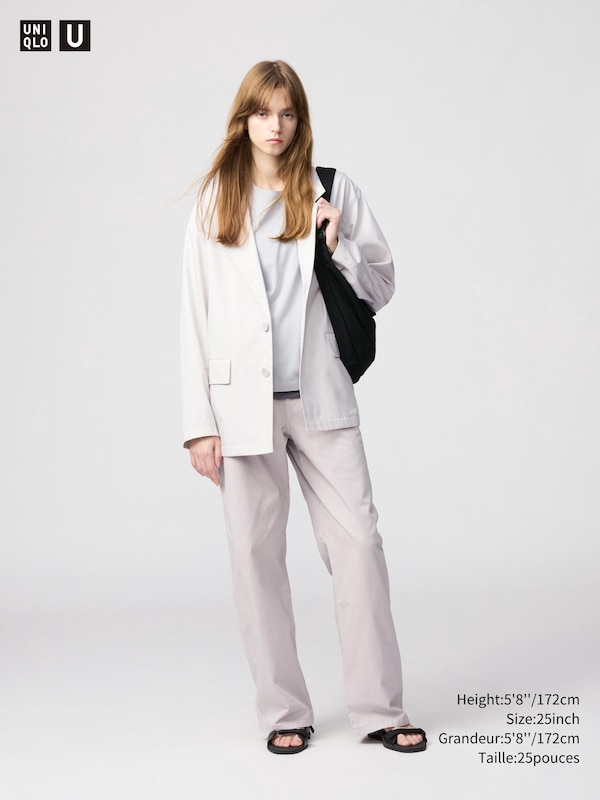 COTTON WIDE PANTS