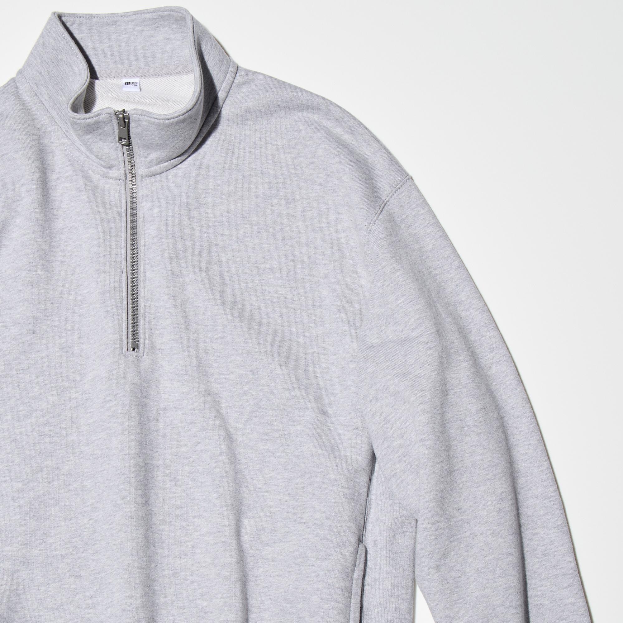 HALF ZIP SWEATSHIRT