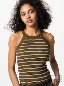 HALTER NECK BRA SLEEVELESS TOP