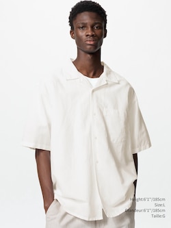 CHEMISE EN COTON-LIN