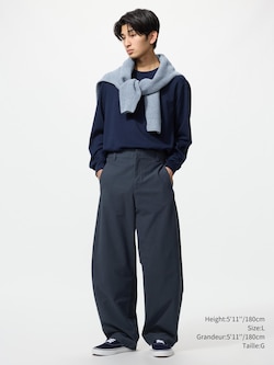 JERSEY BARREL LEG PANTS | TALL