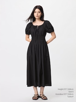VOLUME SLEEVE DRESS