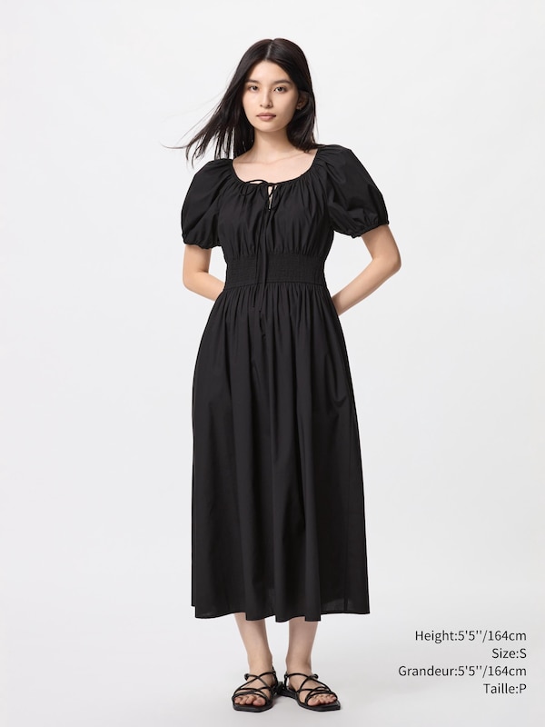 VOLUME SLEEVE DRESS