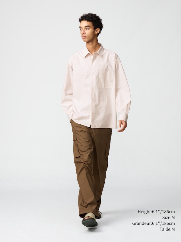 BROADCLOTH OVERSIZED SHIRT