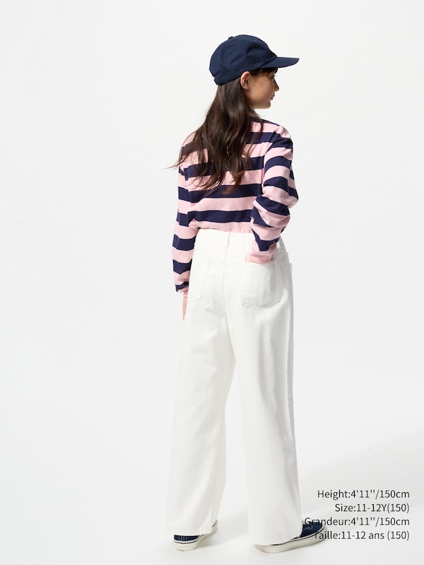 WIDE FIT STRAIGHT JEANS
