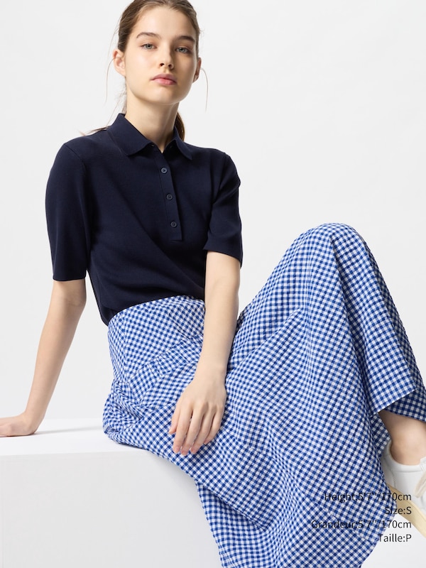 SEERSUCKER VOLUME SKIRT