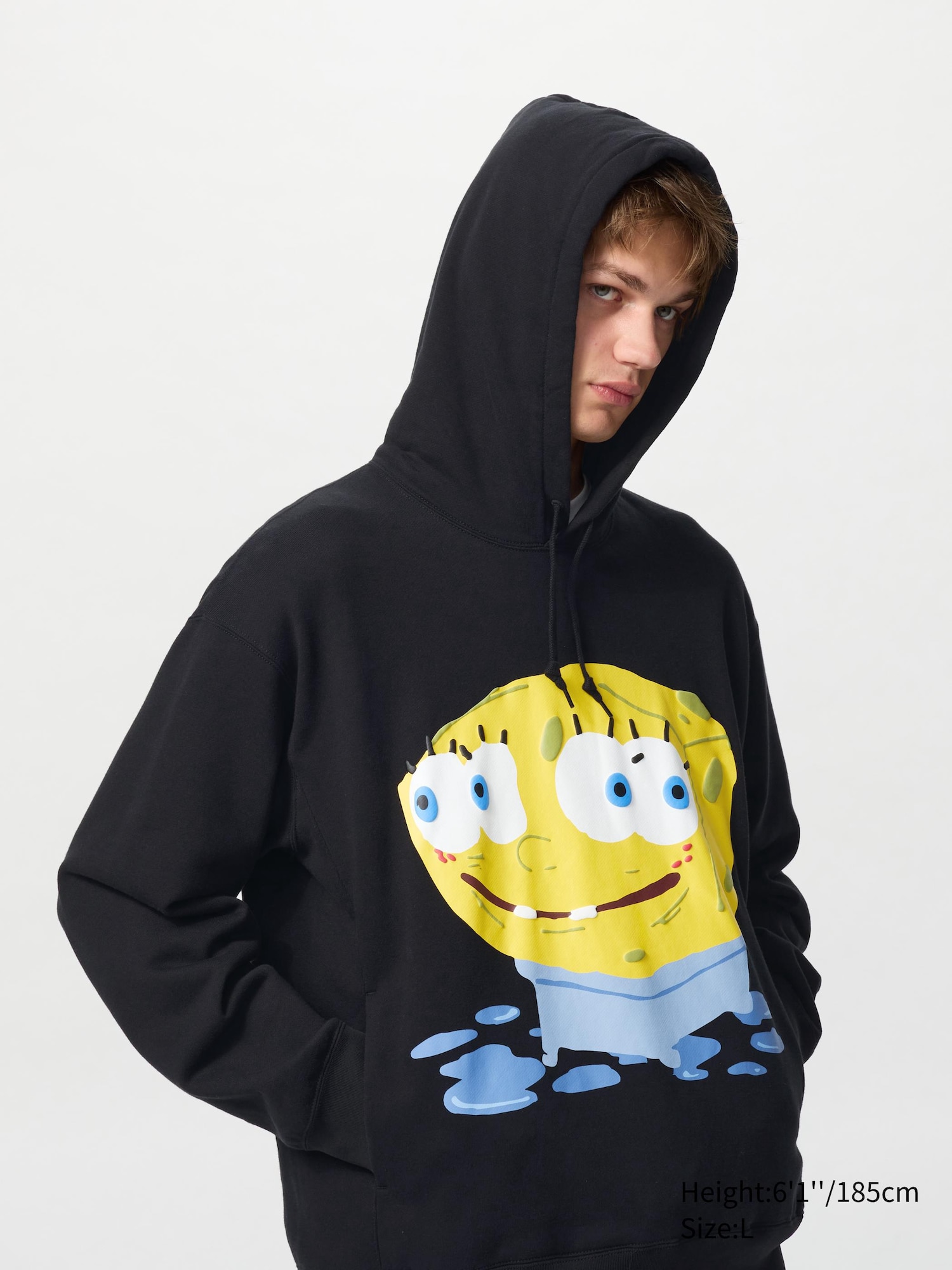 SPONGEBOB SQUAREPANTS CACTUS PLANT FLEA MARKET SWEAT HOODIE